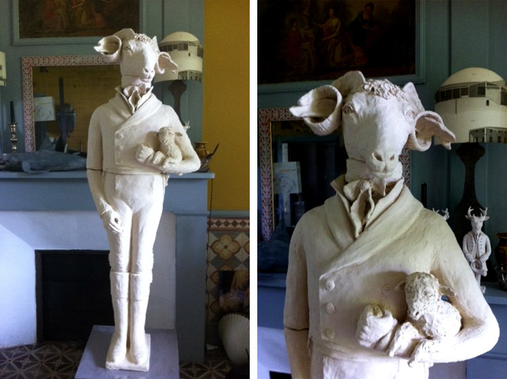 Laurence Lenglare,  sculptures, antiquités et décoration